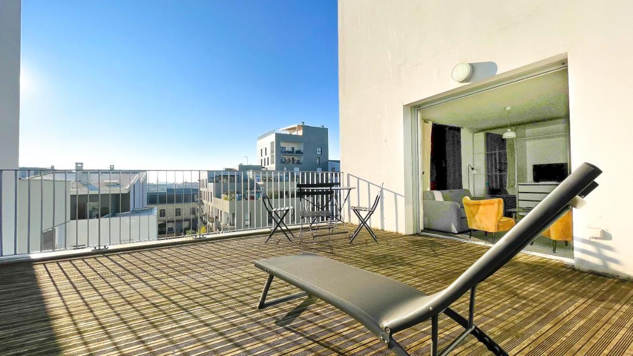 Appartements Avec Parking - Cite Du Vin Bordeaux Luaran gambar