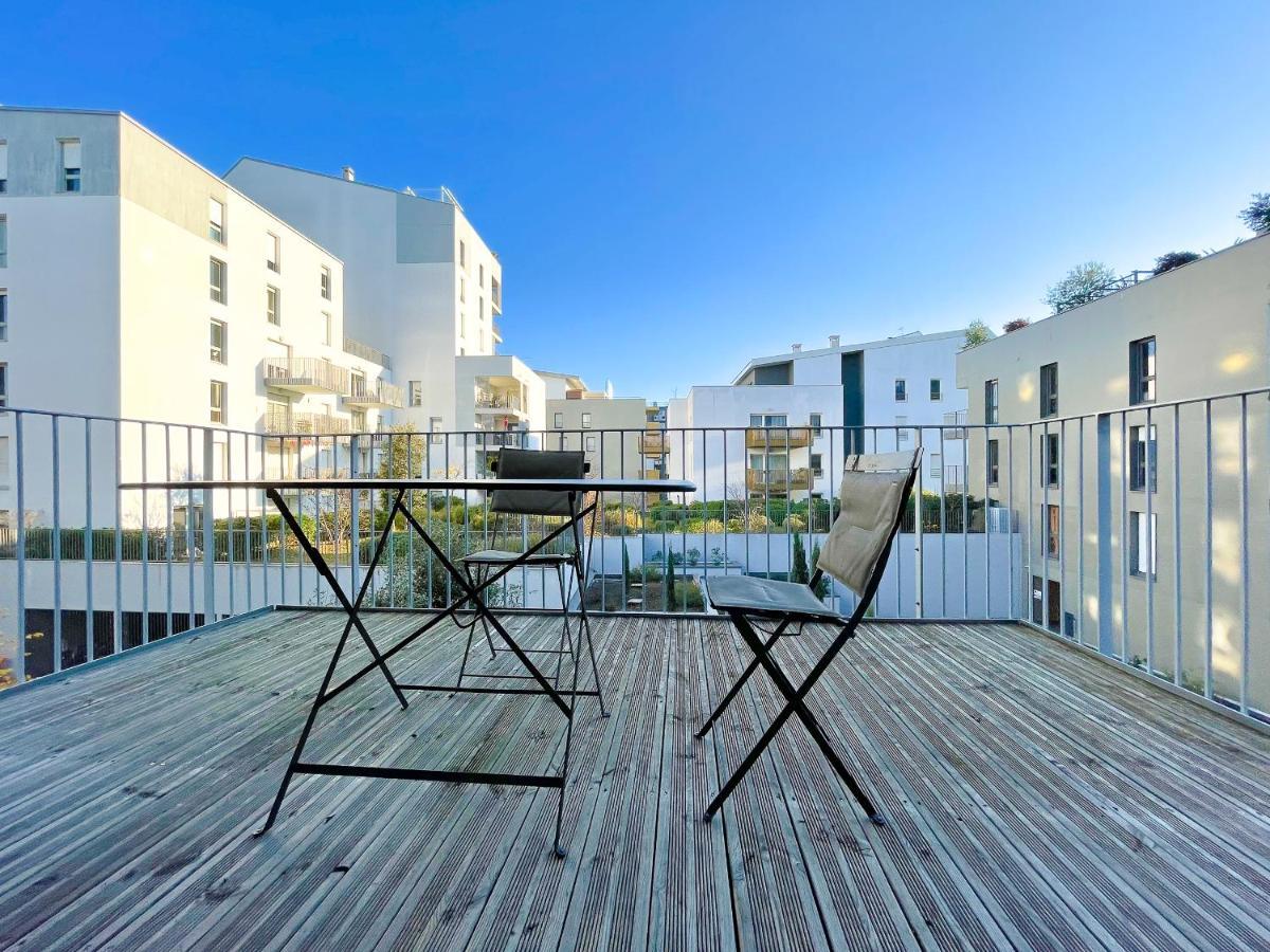 Appartements Avec Parking - Cite Du Vin Bordeaux Luaran gambar