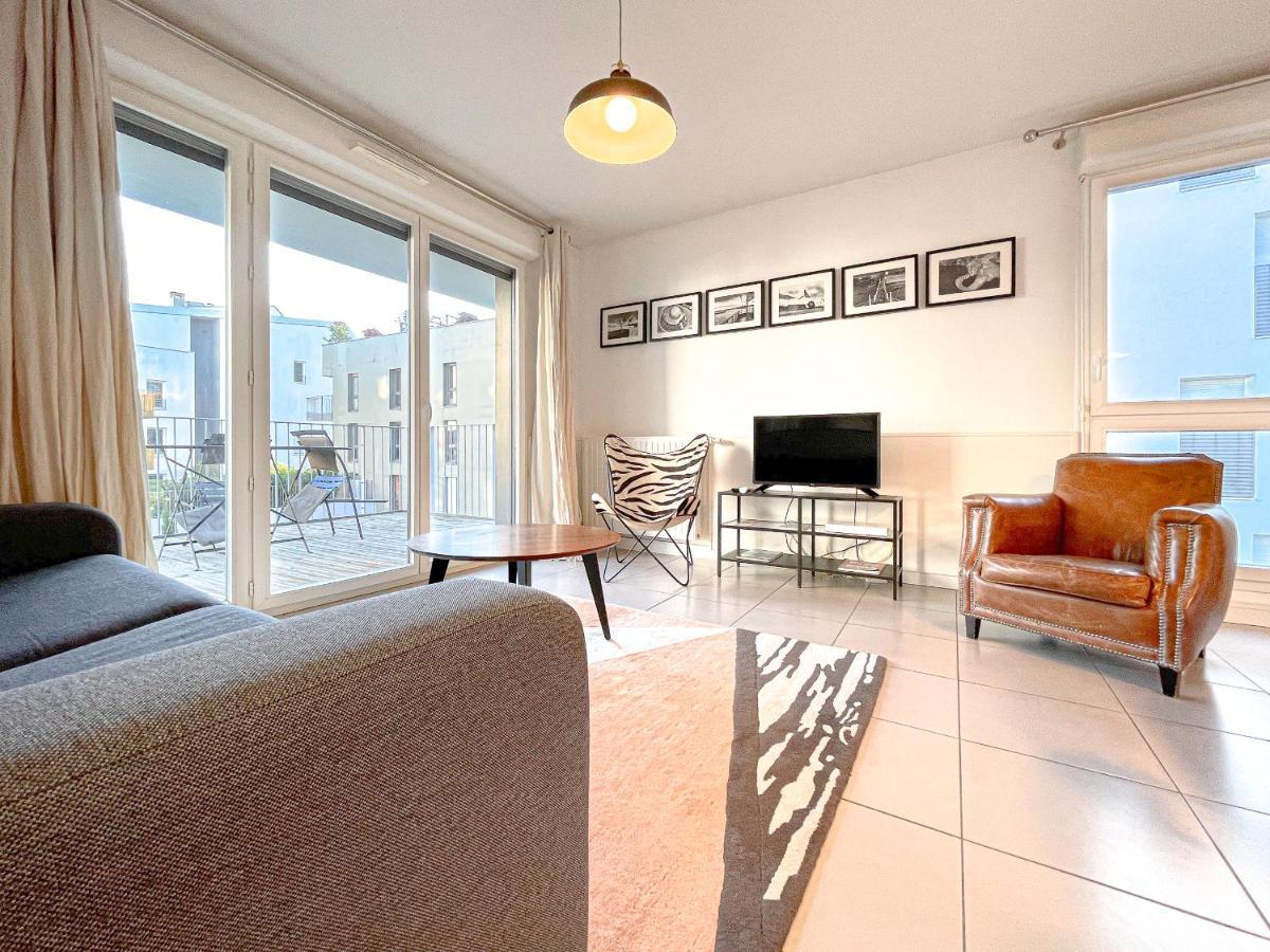 Appartements Avec Parking - Cite Du Vin Bordeaux Luaran gambar