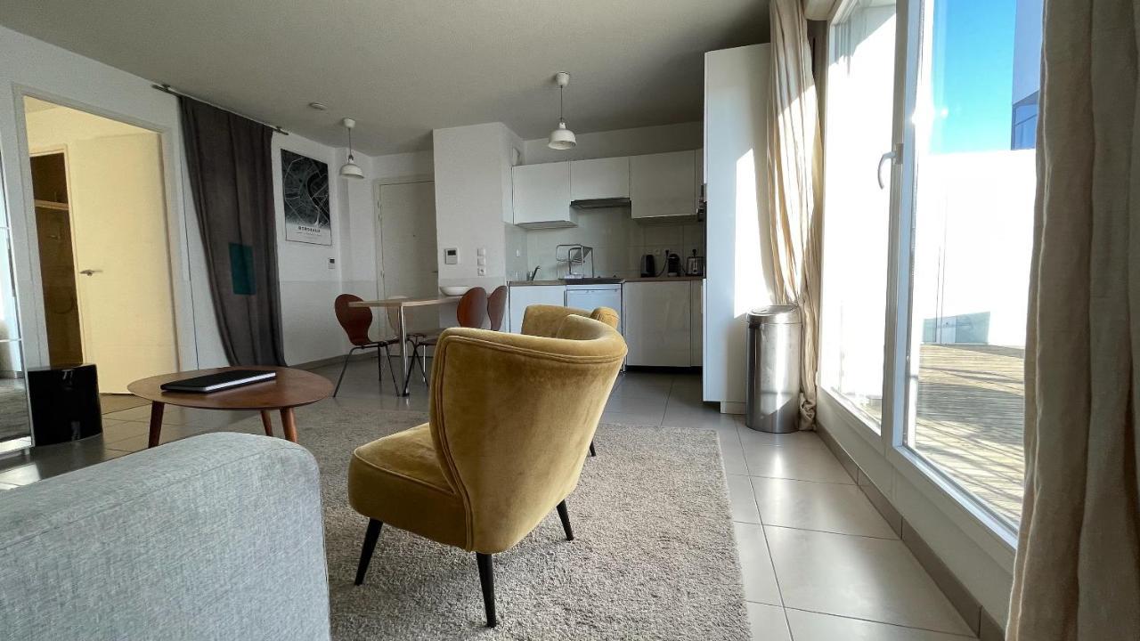 Appartements Avec Parking - Cite Du Vin Bordeaux Luaran gambar